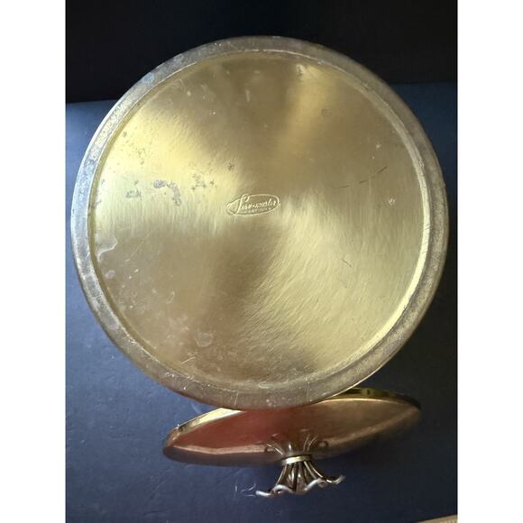 Vtg Ice Bucket Serve Master Ice Bucket Barware MCM Cocktail Drinks 1960s Brass - Picture 9 of 13